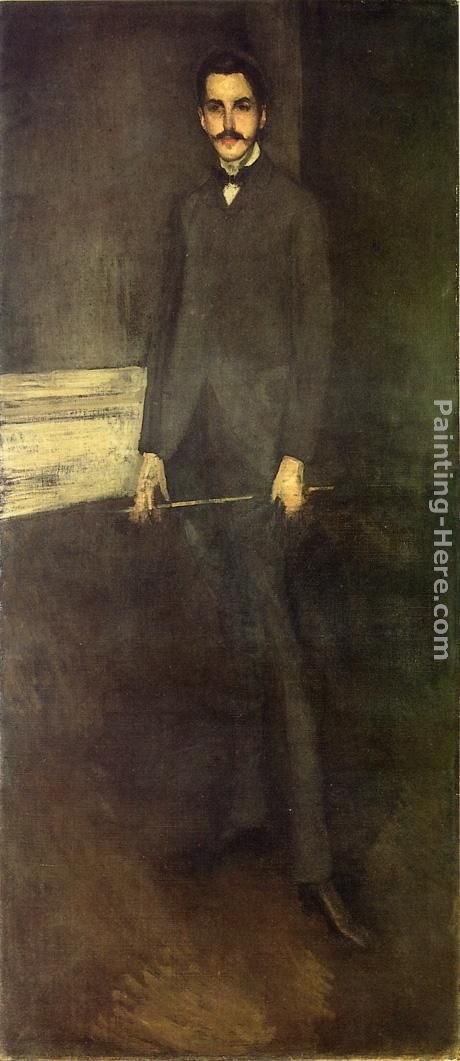 James Abbott McNeill Whistler Portrait of George W. Vanderbilt